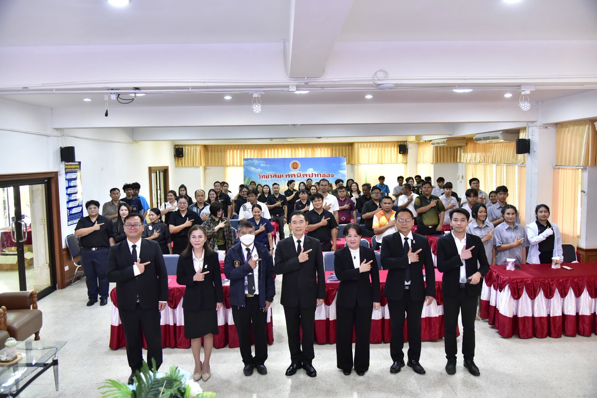 โครงการส่งเสริมและสนับสนุนการขับเคลื่อนมาตรการป้องกันการทุจริตและการประเมินคุณธรรมและ ความโปร่งใสในการดำเนินงานของสถานศึกษาอาชีวศึกษา