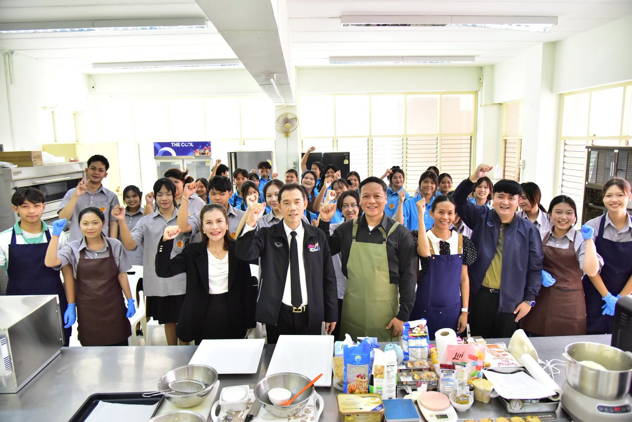 โครงการอบรมบาริสต้าและขนมอบ